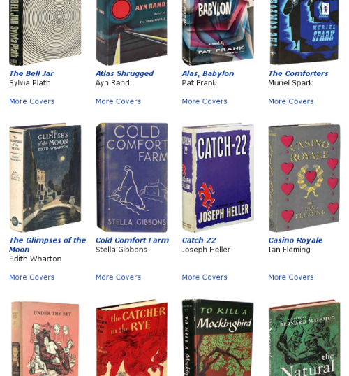 A selection of book covers